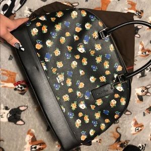 Flora coach purse